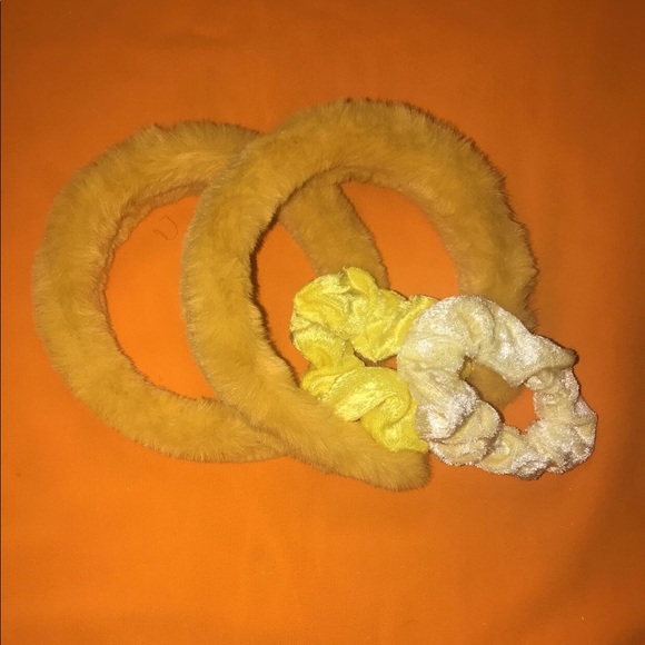 Fur Headbands With Matching Scrunchies - Picture 11 of 16